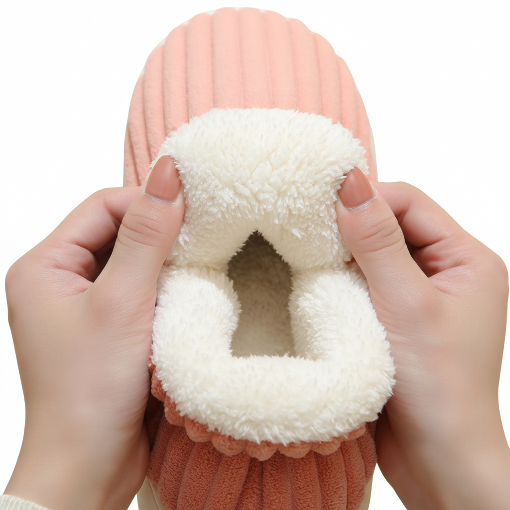 Flesuah Klumos – Kuschelweiche Hausschuhe mit Plüschfutter