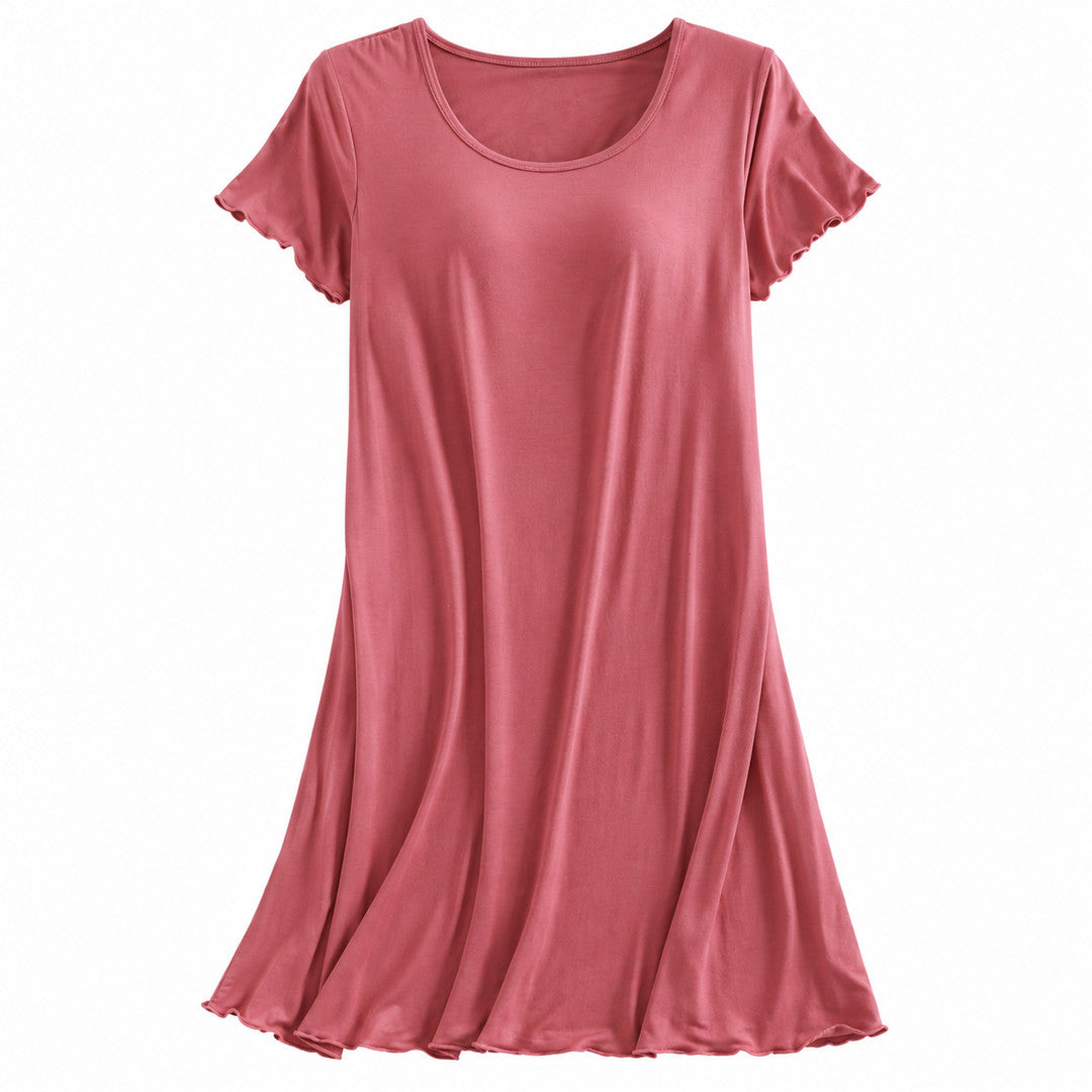 Nele – Damen-Nachtkleid mit Brustpolstern