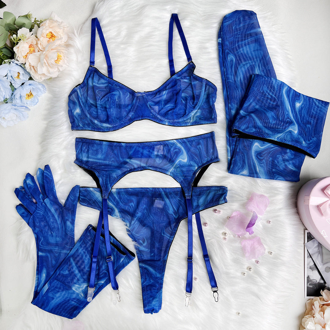 Flesuah Eliana – 5-teiliges Dessous-Set