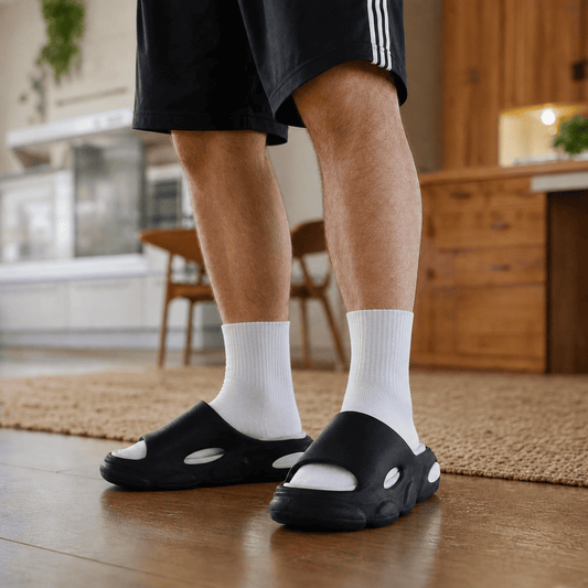 Flesuah CloudStep - Bequeme Plateau-Sommerschuhe mit Komfortsohle