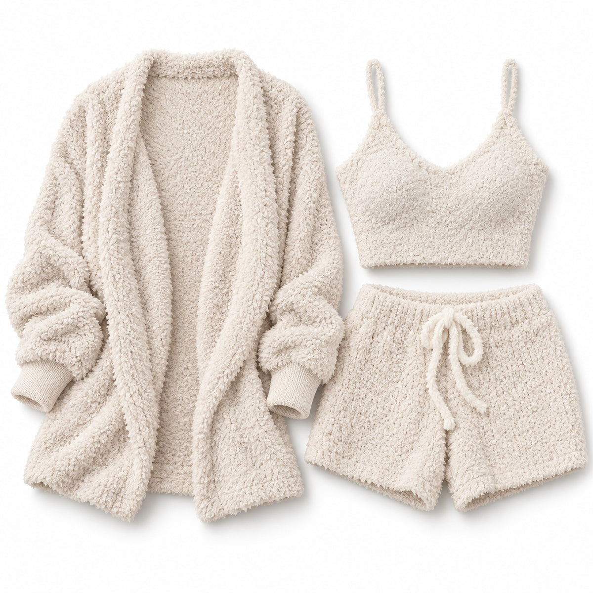 Flesuah Kaia – 3-teiliges Damen-Loungewear-Set