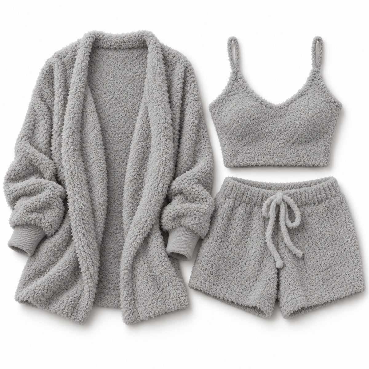 Flesuah Kaia – 3-teiliges Damen-Loungewear-Set