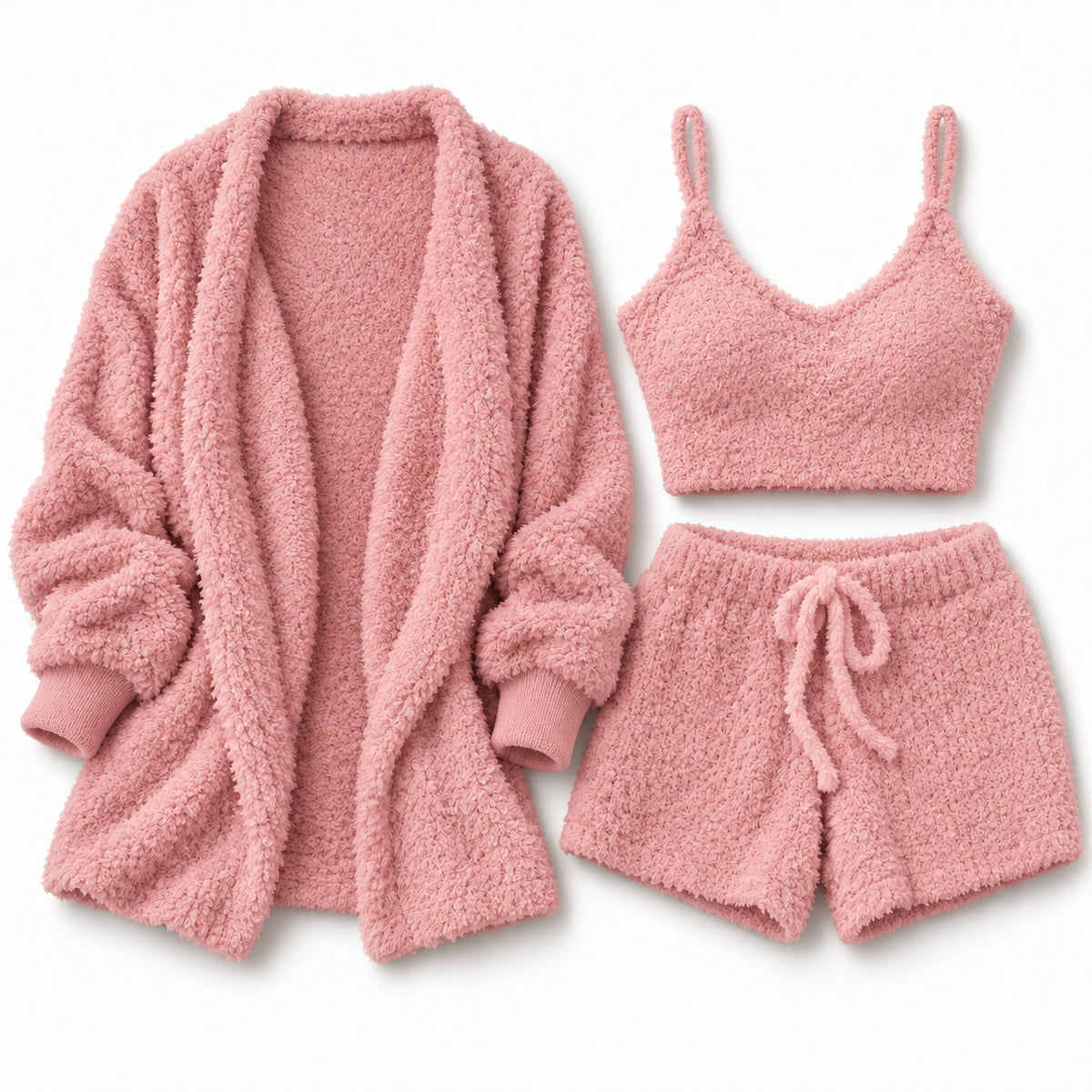 Flesuah Kaia – 3-teiliges Damen-Loungewear-Set