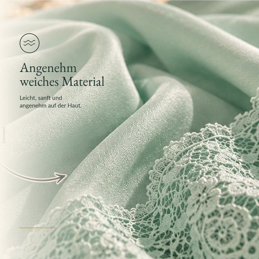 Sienna – Damen-Nachtwäsche-Set mit Spitze & Shorts