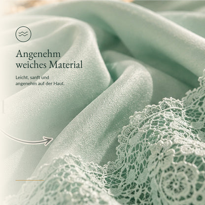 Sienna – Damen-Nachtwäsche-Set mit Spitze & Shorts