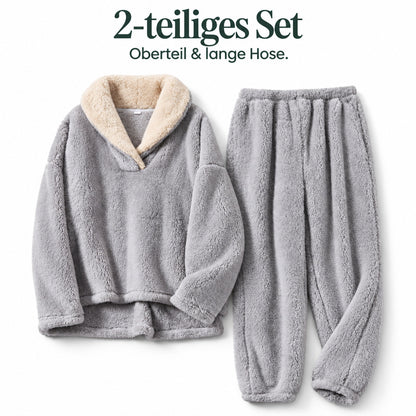 Elvina – Kuscheliger Damen-Pyjama aus Coral Fleece