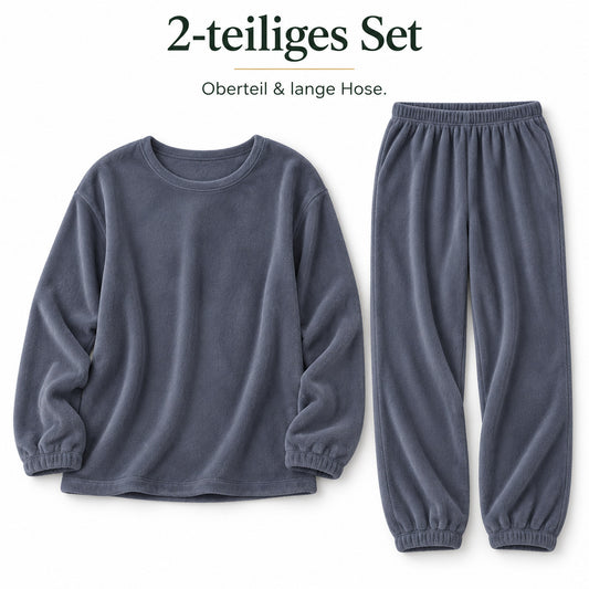 Livia – Kuscheliges Damen-Lounge-Set in Fleeceoptik