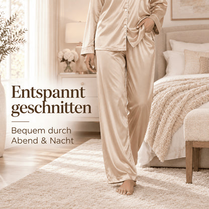 Flesuah Noelle – Eleganter Damen-Pyjama in großen Größen