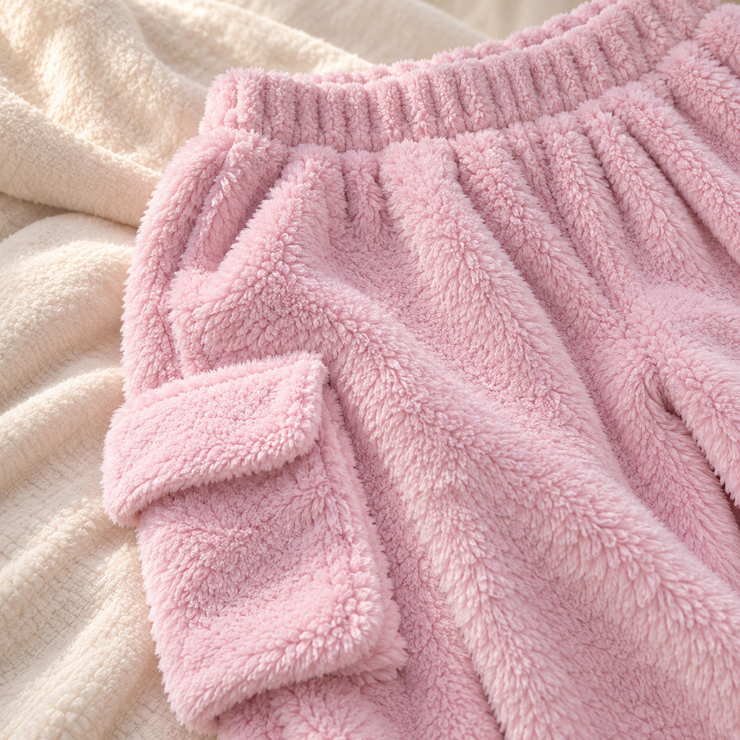 Flesuah Maila – 3-teiliges Kuschelpyjama-Set aus Fleece