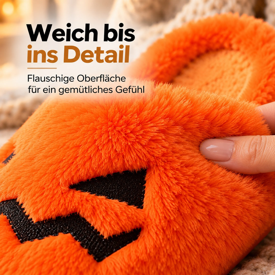 Flesuah Kürbi – Halloween Kürbis-Hausschuhe