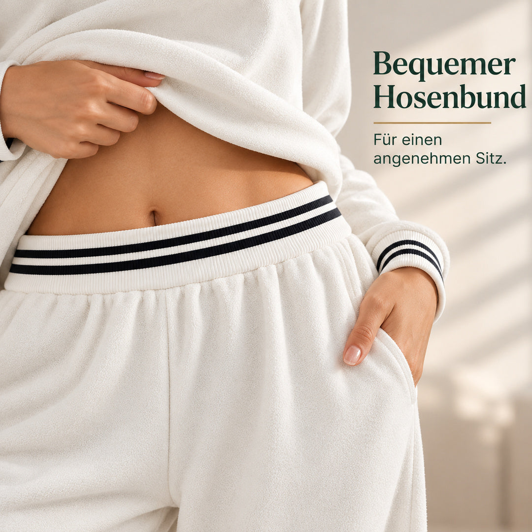 Tessa – Damen-Lounge-Set mit Kontraststreifen