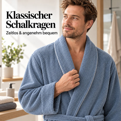 Flesuah Tavero – Herren-Frottee-Bademantel aus Baumwolle