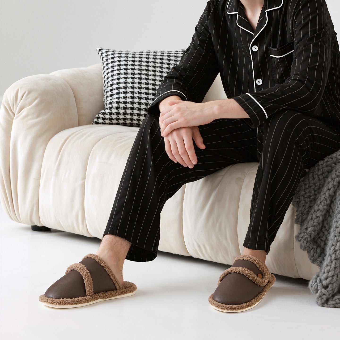 Flesuah Slippers - wasserdicht und schmutzabweisend hautfreundlich baumwolle