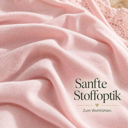 Belle – Damen-Nachtkleid mit zarten Spitzendetails