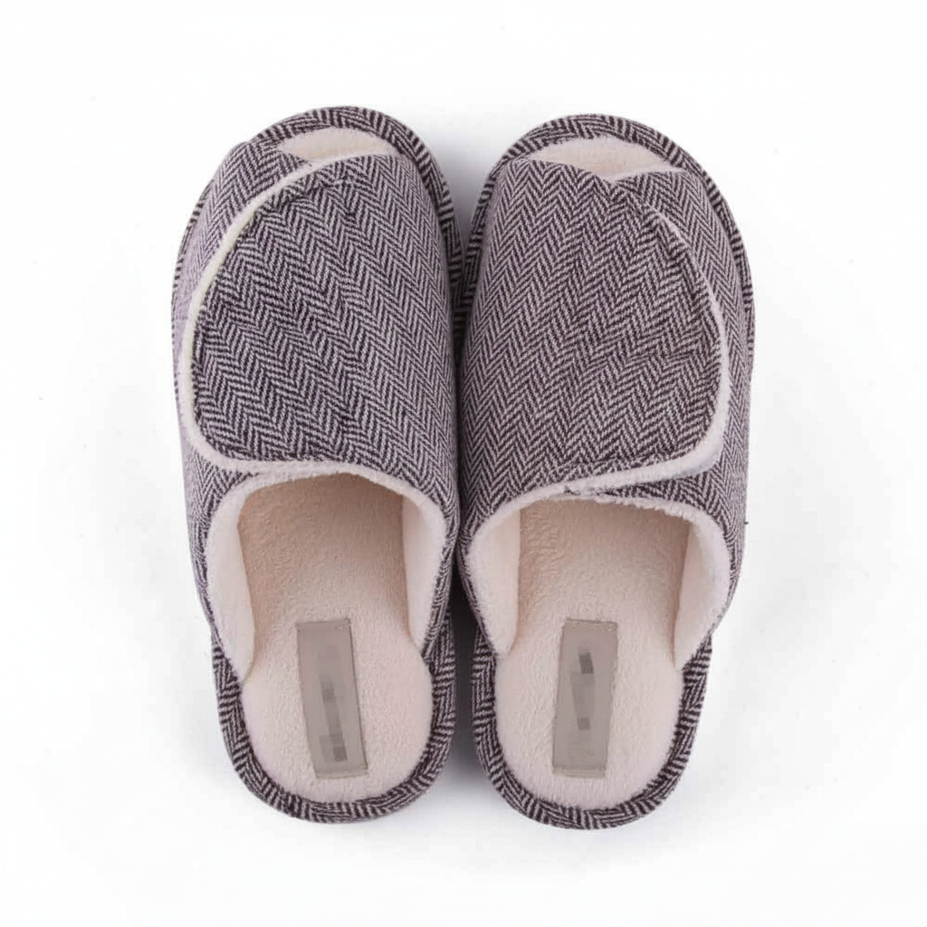 Flesuah Slipper Man - Einstellbare Hausschuhe mit atmungsaktivem Material