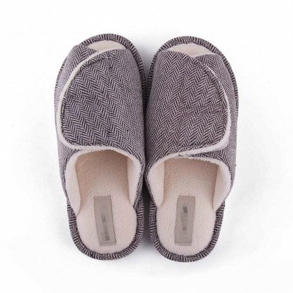 Flesuah Slipper Man - Einstellbare Hausschuhe mit atmungsaktivem Material