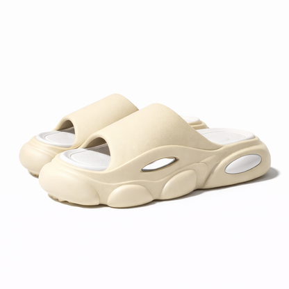 Flesuah CloudStep - Bequeme Plateau-Sommerschuhe mit Komfortsohle