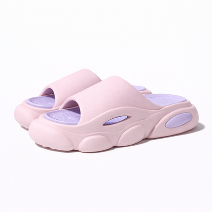 Flesuah CloudStep - Bequeme Plateau-Sommerschuhe mit Komfortsohle