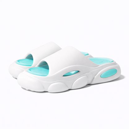 Flesuah CloudStep - Bequeme Plateau-Sommerschuhe mit Komfortsohle