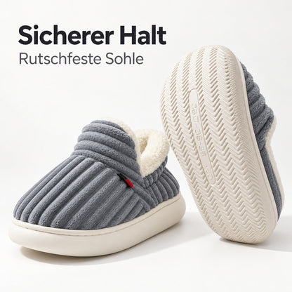 Flesuah Klumos – Warme Plüsch-Hausschuhe