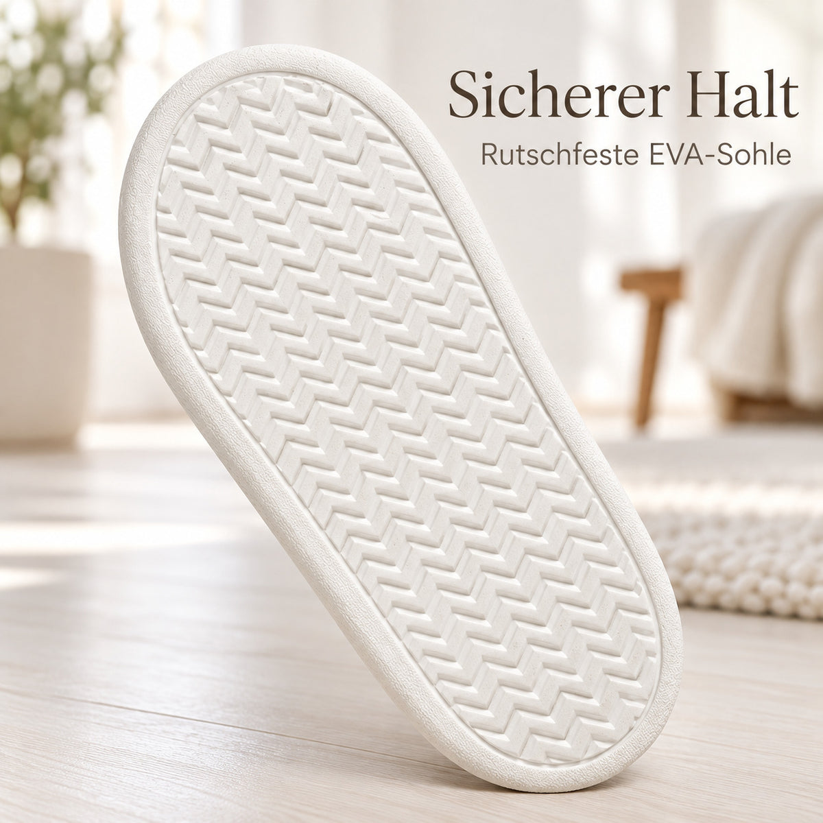Flesuah Cocoon Max – Extra warme Kuschelhausschuhe mit rutschfester Komfortsohle