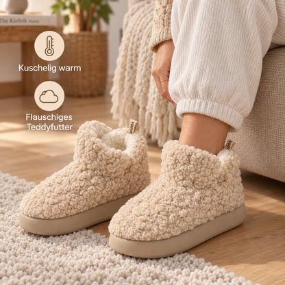 Flesuah Teddy Boots – Kuschelige Winterboots mit flauschigem Teddyfutter