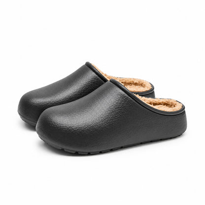 Flesuah Terrace Comfort - Kuschelige Clogs für drinnen & draußen mit Teddyfutter
