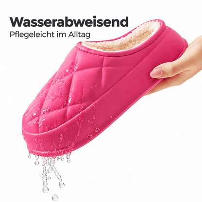 Flesuah Terrace Ultra - Wasserdichte Teddy-Hausschuhe