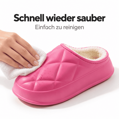 Flesuah Terrace Ultra - Wasserdichte Teddy-Hausschuhe