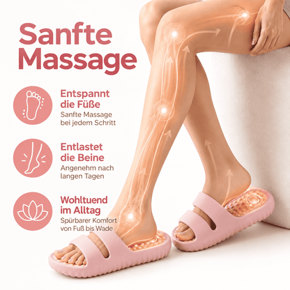 Flesuah Relaxis - Massage-Slides mit dicker Komfortsohle