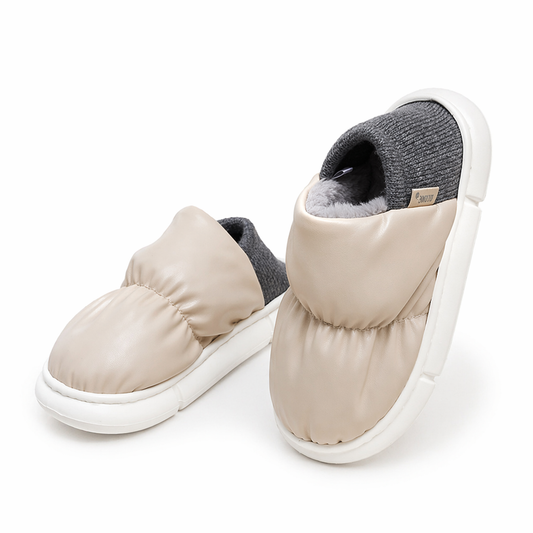 Flesuah Cocoon - Gepolsterte Hausschuhe mit extra weicher Sohle