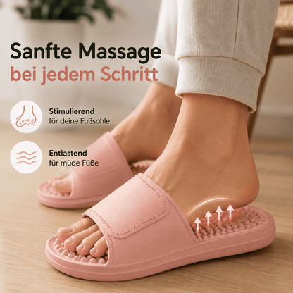 Flesuah Levio – Leichte Massage-Slides mit Noppenfußbett