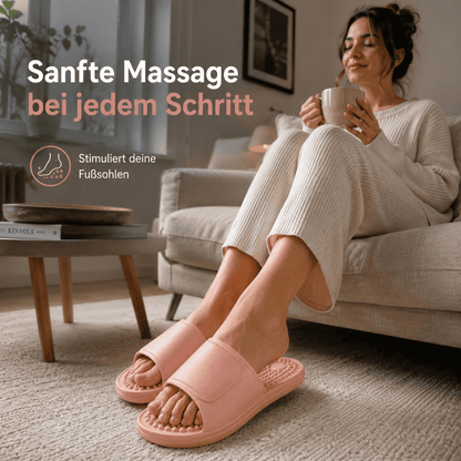 Flesuah Levio – Leichte Massage-Slides mit Noppenfußbett