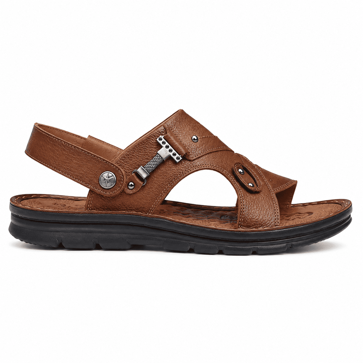 Flesuah Mareno – Herren Sandalen aus Kuhleder für Alltag & Freizeit