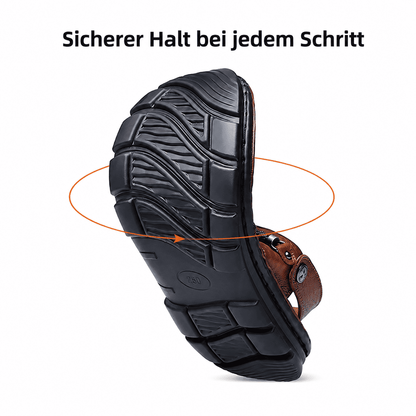 Flesuah Mareno – Herren Sandalen aus Kuhleder für Alltag & Freizeit