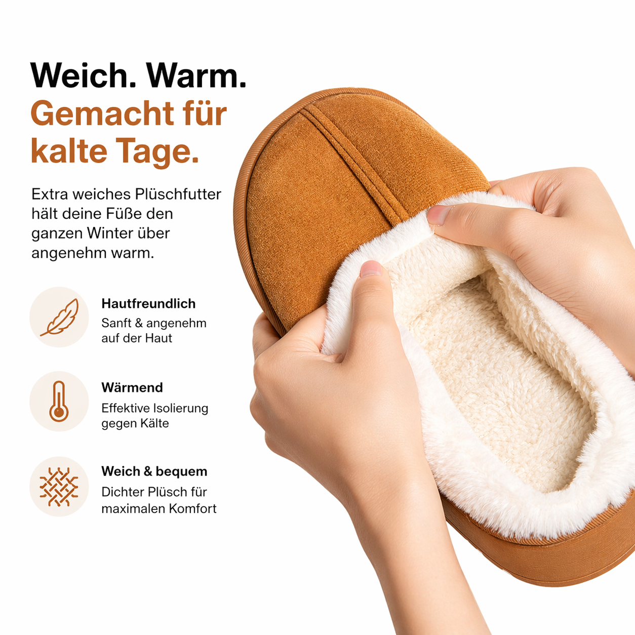 Flesuah Mules - Kuschelige Fütterung für weiche Schritte in Deinem Alltag