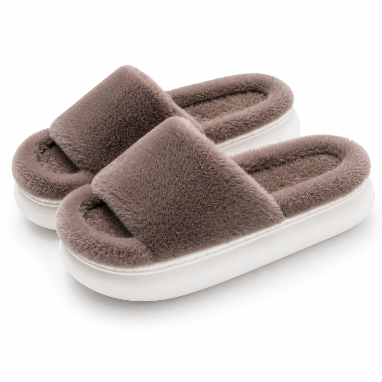 Flesuah Maison Slide - Dickes Wollschuhwerk mit Kuschel Komfort gefüttert