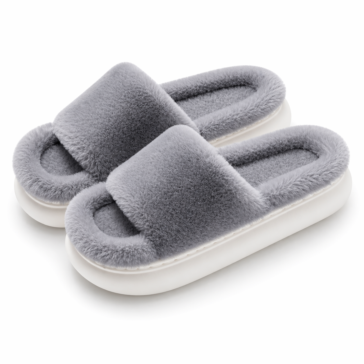 Flesuah Maison Slide - Dickes Wollschuhwerk mit Kuschel Komfort gefüttert