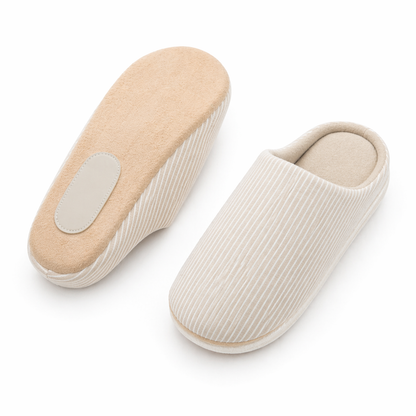 Flesuah Casual - Extrem bequeme Hausschuhe mit rutschfester Sohle