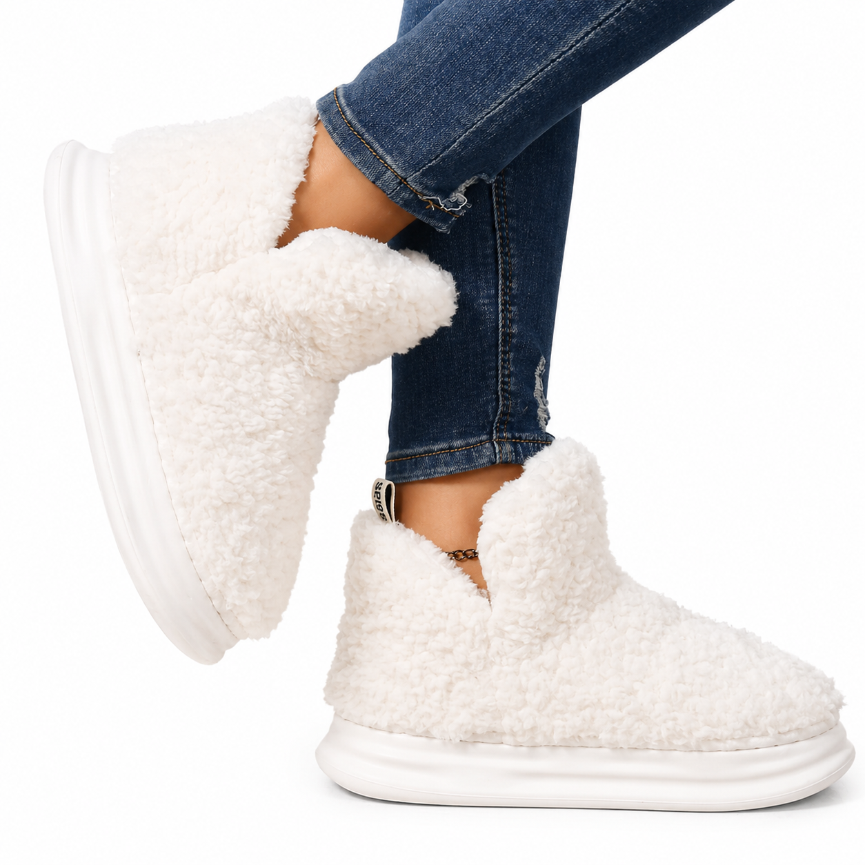 Flesuah Teddy Boots - Weich, warm und herrlich bequem