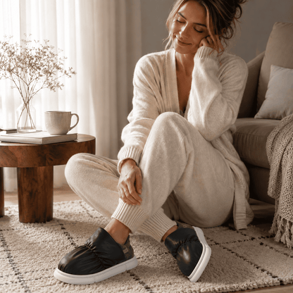 Flesuah Cocoon - Hausschuhe mit flexibler Ferse