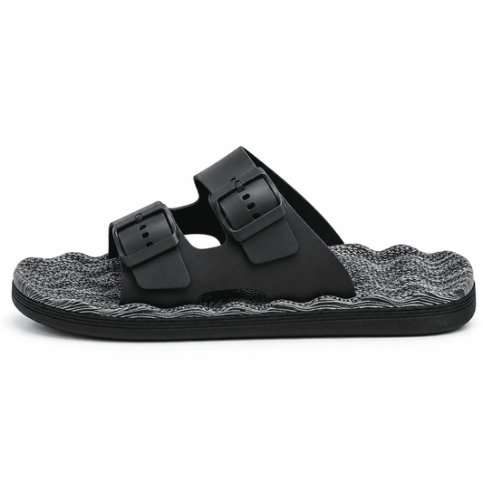 Flesuah Basicos Ultra - Massage-Slides mit Doppelschnalle