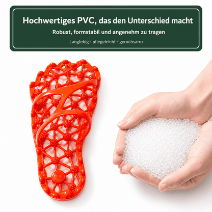Flesuah Reflexa – Massage-Slides mit offenem Massagefußbett