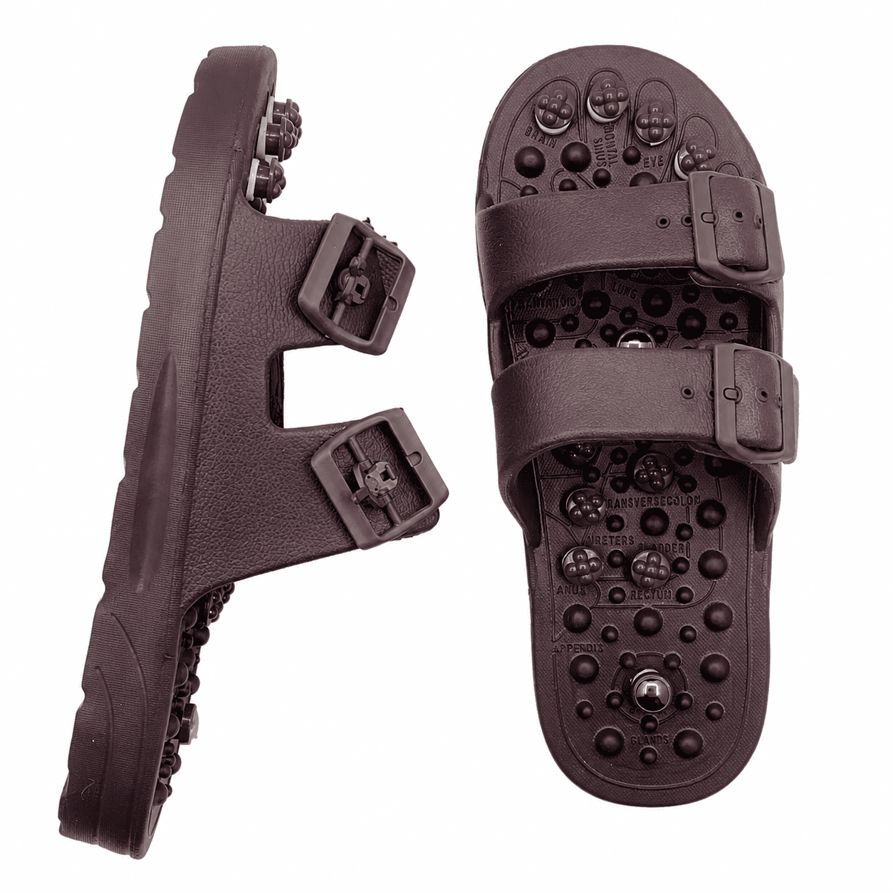 Flesuah ReflexPro – Massage-Slides mit Druckpunktfußbett
