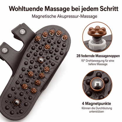 Flesuah ReflexPro – Massage-Slides mit Druckpunktfußbett