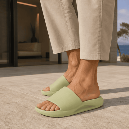 Flesuah Softli Herren - Ergonomische Sandalen mit rutschfester Sohle