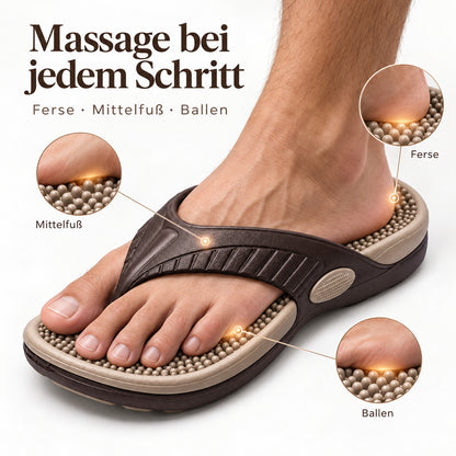 Flesuah RelaxStep – Herren Massage-Flip-Flops