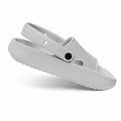 Flesuah MiniCloud – Bequeme Kinder-Wolkensandalen mit Fersenriemen