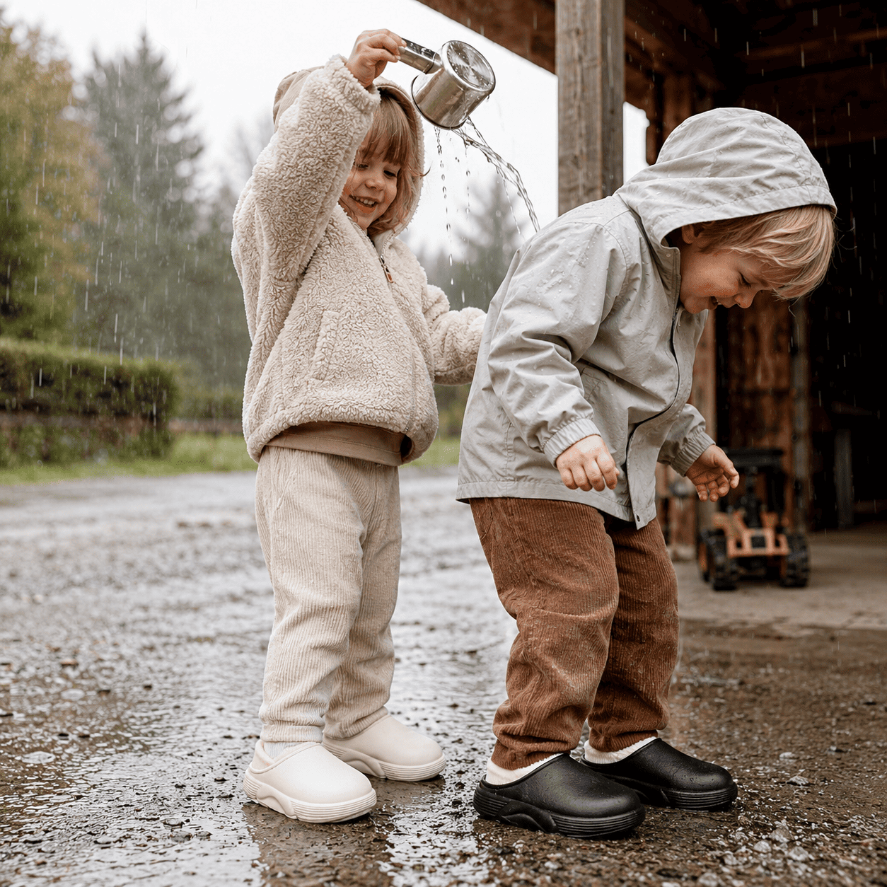Flesuah CozyClog Kids – Gefütterte Kinder-Clogs für Zuhause & unterwegs