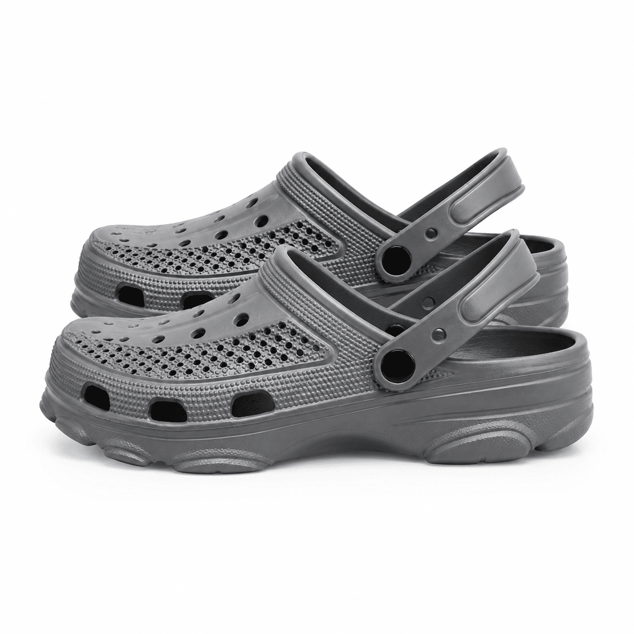 Flesuah Clogs Max - Orthopädische Clogs mit verstellbaren Riemen